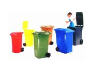 360 litres wheeled trash containers